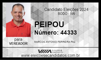 Candidato MARCOS ANTONIO 2024 - BODÓ - Eleições