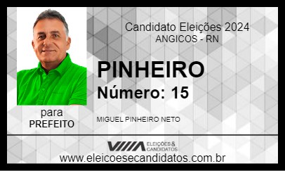 Candidato PINHEIRO 2024 - ANGICOS - Eleições