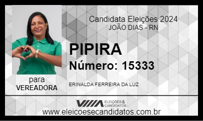 Candidato PIPIRA 2024 - JOÃO DIAS - Eleições