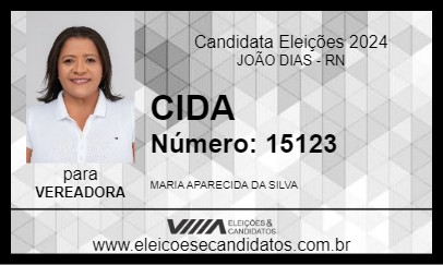 Candidato CIDA 2024 - JOÃO DIAS - Eleições