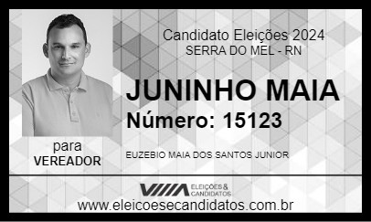 Candidato JUNINHO MAIA 2024 - SERRA DO MEL - Eleições