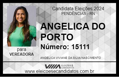 Candidato ANGELICA DO PORTO 2024 - PENDÊNCIAS - Eleições