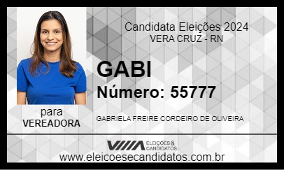 Candidato GABI 2024 - VERA CRUZ - Eleições