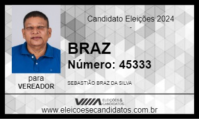 Candidato BRAZ 2024 - CEARÁ-MIRIM - Eleições