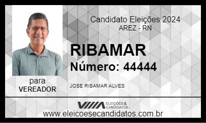 Candidato RIBAMAR 2024 - AREZ - Eleições