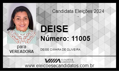 Candidato DEISE 2024 - AREIA BRANCA - Eleições