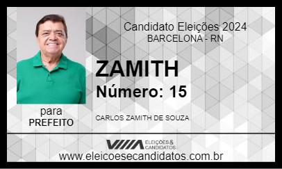 Candidato ZAMITH 2024 - BARCELONA - Eleições