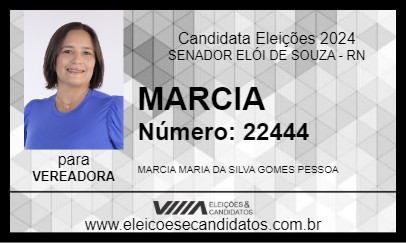 Candidato MARCIA 2024 - SENADOR ELÓI DE SOUZA - Eleições