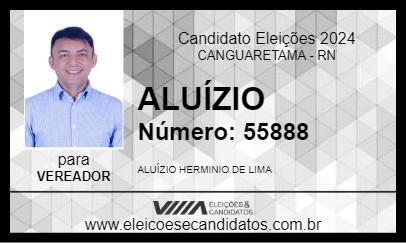 Candidato ALUÍZIO 2024 - CANGUARETAMA - Eleições