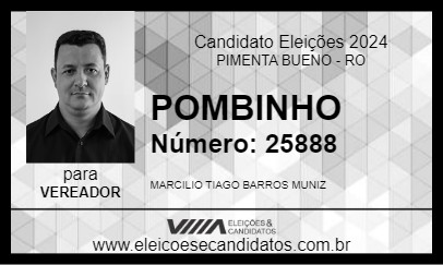 Candidato POMBINHO 2024 - PIMENTA BUENO - Eleições