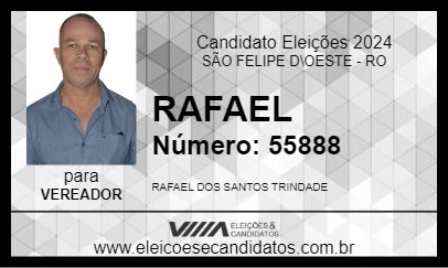 Candidato RAFAEL 2024 - SÃO FELIPE D\OESTE - Eleições