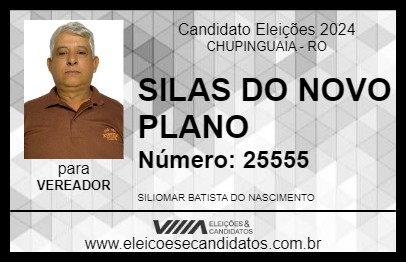 Candidato SILAS DO NOVO PLANO 2024 - CHUPINGUAIA - Eleições