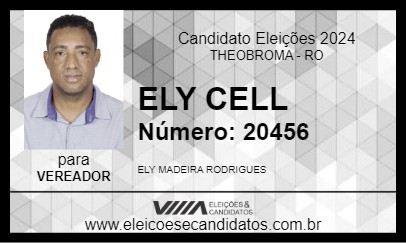 Candidato ELY CELL 2024 - THEOBROMA - Eleições