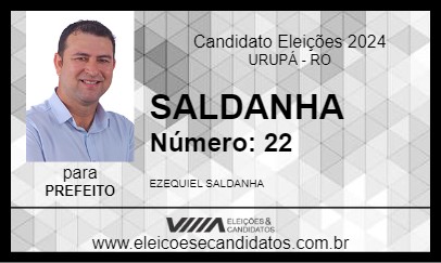 Candidato SALDANHA 2024 - URUPÁ - Eleições