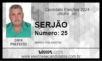 Candidato SERJÃO 2024 - URUPÁ - Eleições