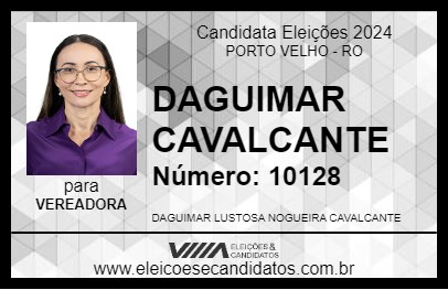 Candidato DAGUIMAR CAVALCANTE 2024 - PORTO VELHO - Eleições