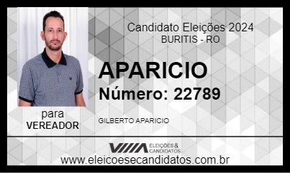 Candidato APARICIO 2024 - BURITIS - Eleições