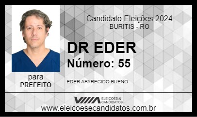 Candidato DR EDER 2024 - BURITIS - Eleições