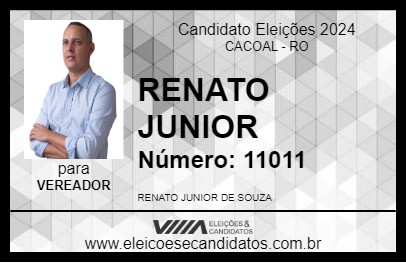 Candidato RENATO JUNIOR 2024 - CACOAL - Eleições