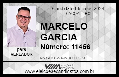 Candidato MARCELO GARCIA 2024 - CACOAL - Eleições