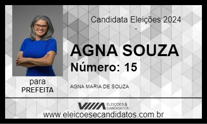 Candidato AGNA SOUZA 2024 - ARIQUEMES - Eleições