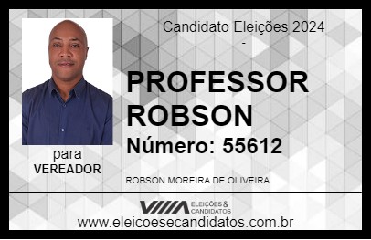 Candidato PROFESSOR ROBSON 2024 - PRIMAVERA DE RONDÔNIA - Eleições