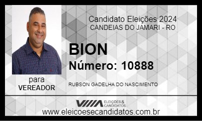 Candidato BION 2024 - CANDEIAS DO JAMARI - Eleições