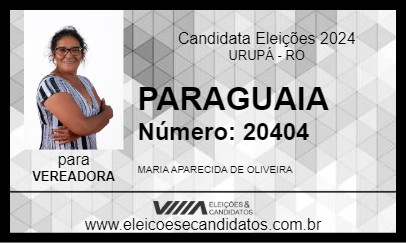 Candidato PARAGUAIA 2024 - URUPÁ - Eleições