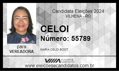 Candidato CELOI 2024 - VILHENA - Eleições