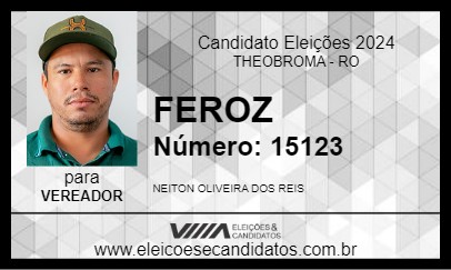 Candidato FEROZ 2024 - THEOBROMA - Eleições