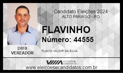 Candidato FLAVINHO 2024 - ALTO PARAÍSO - Eleições