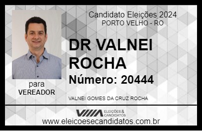 Candidato DR VALNEI ROCHA 2024 - PORTO VELHO - Eleições