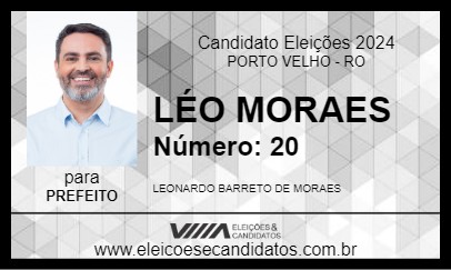 Candidato LÉO 2024 - PORTO VELHO - Eleições