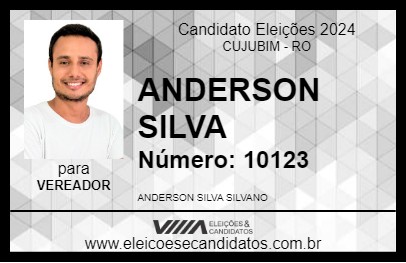 Candidato ANDERSON SILVA 2024 - CUJUBIM - Eleições