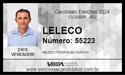 Candidato LELECO 2024 - CUJUBIM - Eleições