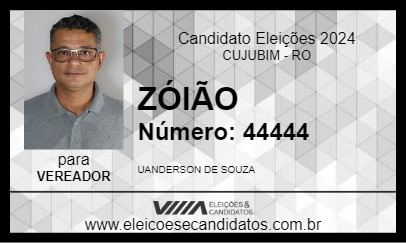 Candidato ZÓIÃO 2024 - CUJUBIM - Eleições