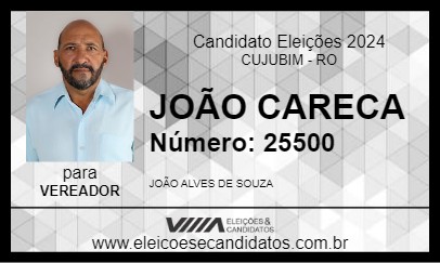 Candidato JOÃO CARECA 2024 - CUJUBIM - Eleições