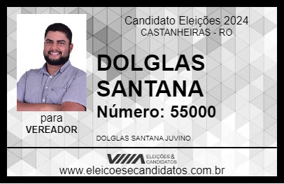 Candidato DOLGLAS SANTANA 2024 - CASTANHEIRAS - Eleições