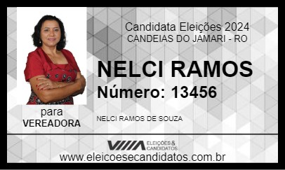 Candidato NELCI RAMOS 2024 - CANDEIAS DO JAMARI - Eleições