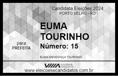 Candidato JUÍZA EUMA TOURINHO 2024 - PORTO VELHO - Eleições