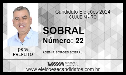 Candidato SOBRAL 2024 - CUJUBIM - Eleições