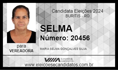 Candidato SELMA 2024 - BURITIS - Eleições