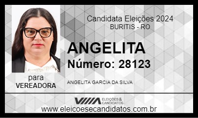 Candidato ANGELITA 2024 - BURITIS - Eleições