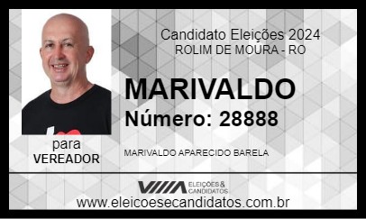 Candidato MARIVALDO 2024 - ROLIM DE MOURA - Eleições