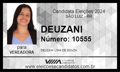 Candidato DEUZANI 2024 - SÃO LUIZ - Eleições