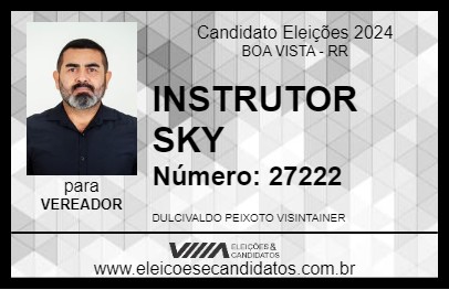 Candidato INSTRUTOR SKY 2024 - BOA VISTA - Eleições