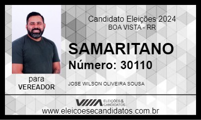 Candidato SAMARITANO 2024 - BOA VISTA - Eleições