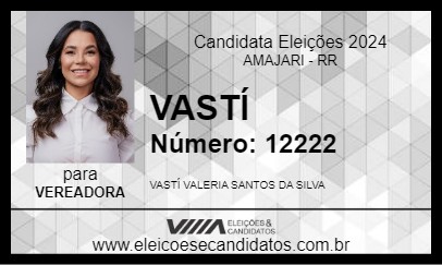 Candidato VASTÍ  2024 - AMAJARI - Eleições