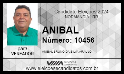 Candidato ANIBAL 2024 - NORMANDIA - Eleições