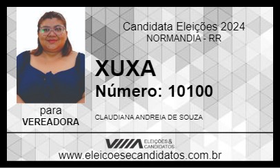 Candidato XUXA 2024 - NORMANDIA - Eleições